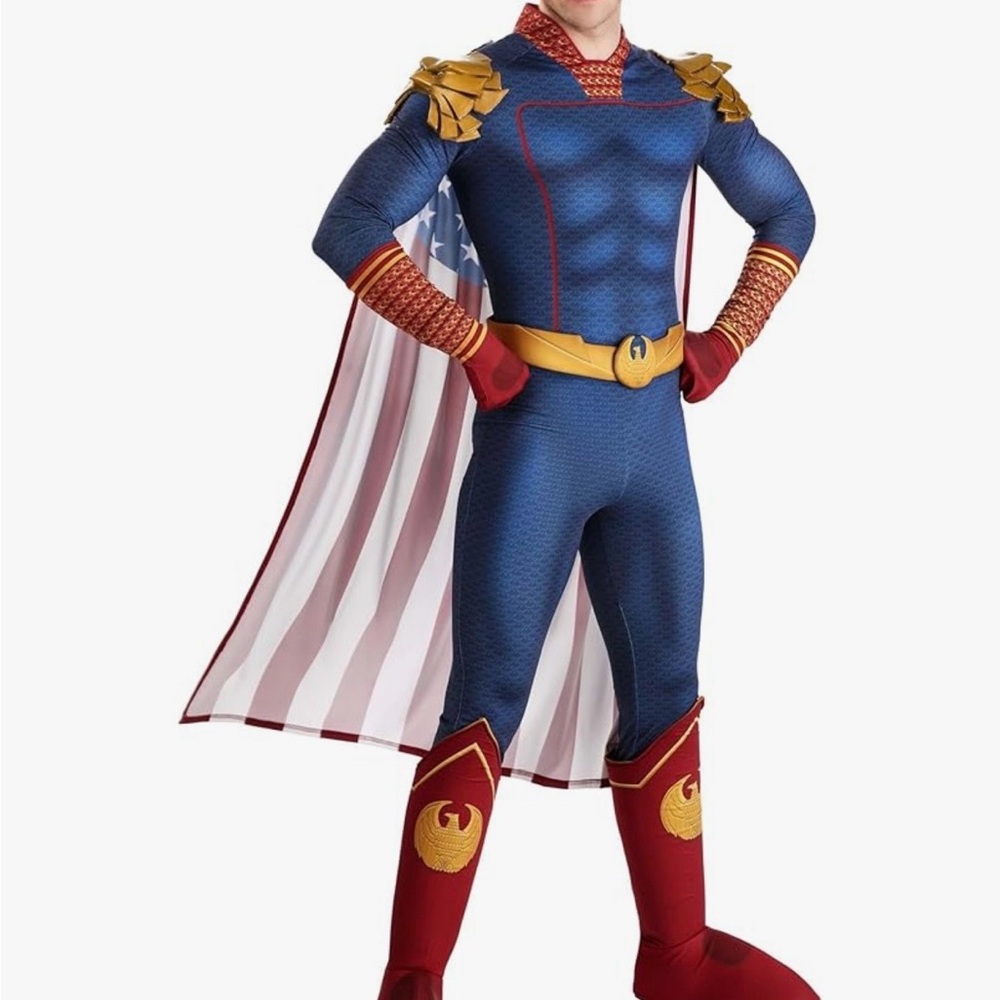 Patriotic Superhero Kids Costume